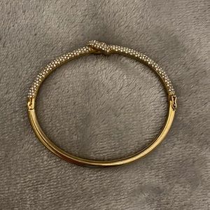 Michael Kors gold bangle bracelet